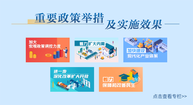重要政策舉措及實施效果 重要政策舉措及實施效果